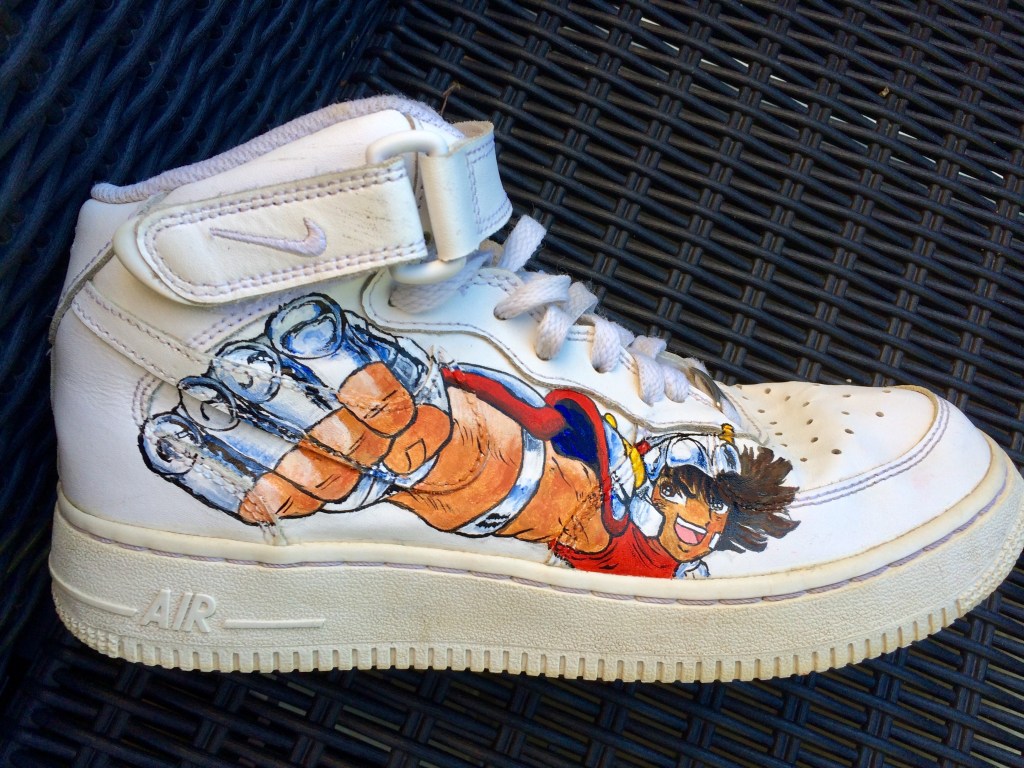 Peinture sur Sneaker