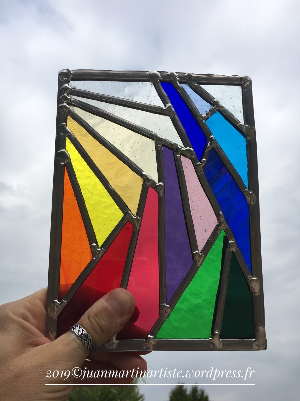 Vitrail : étapes…
