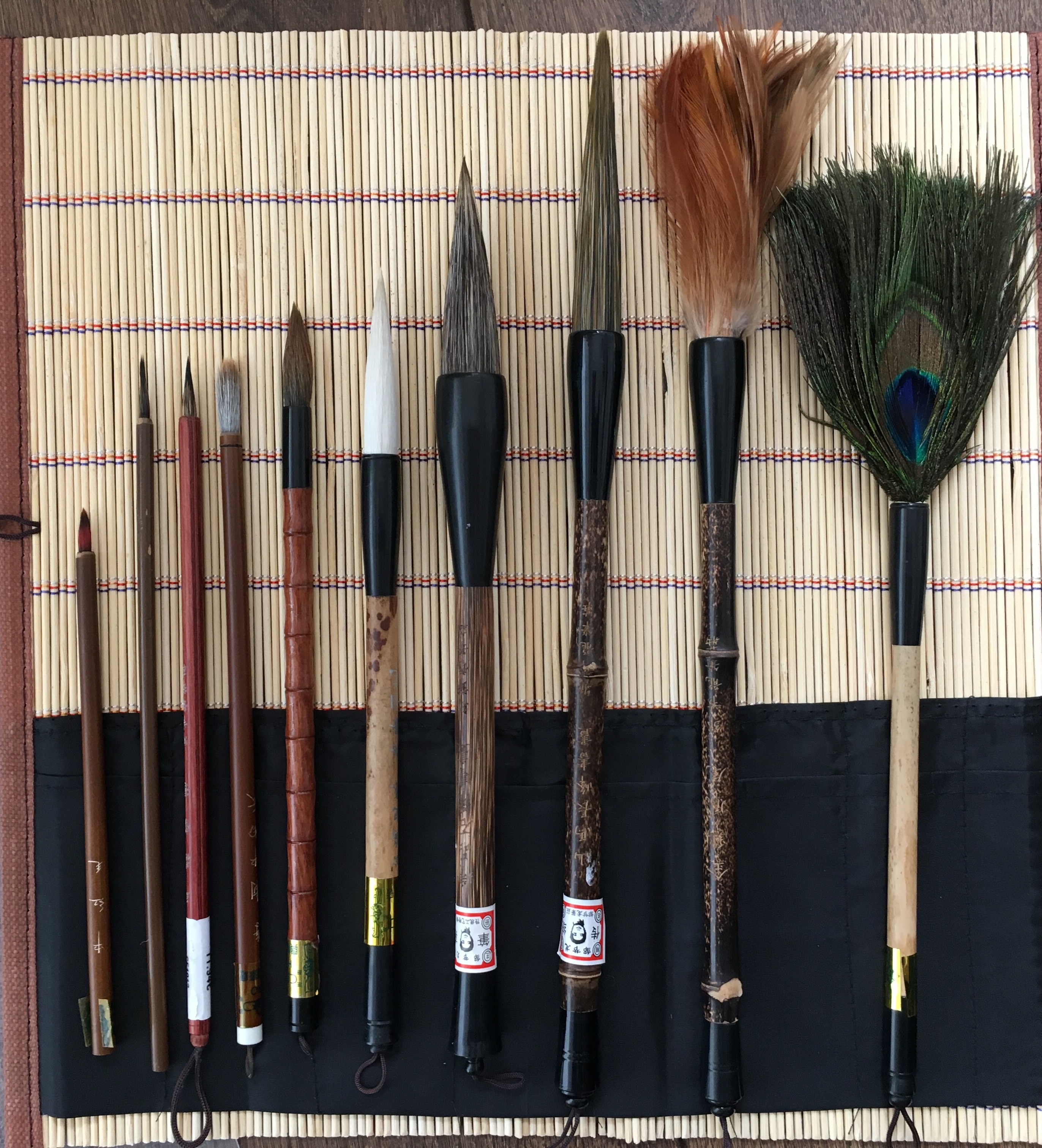Pinceaux calligraphie