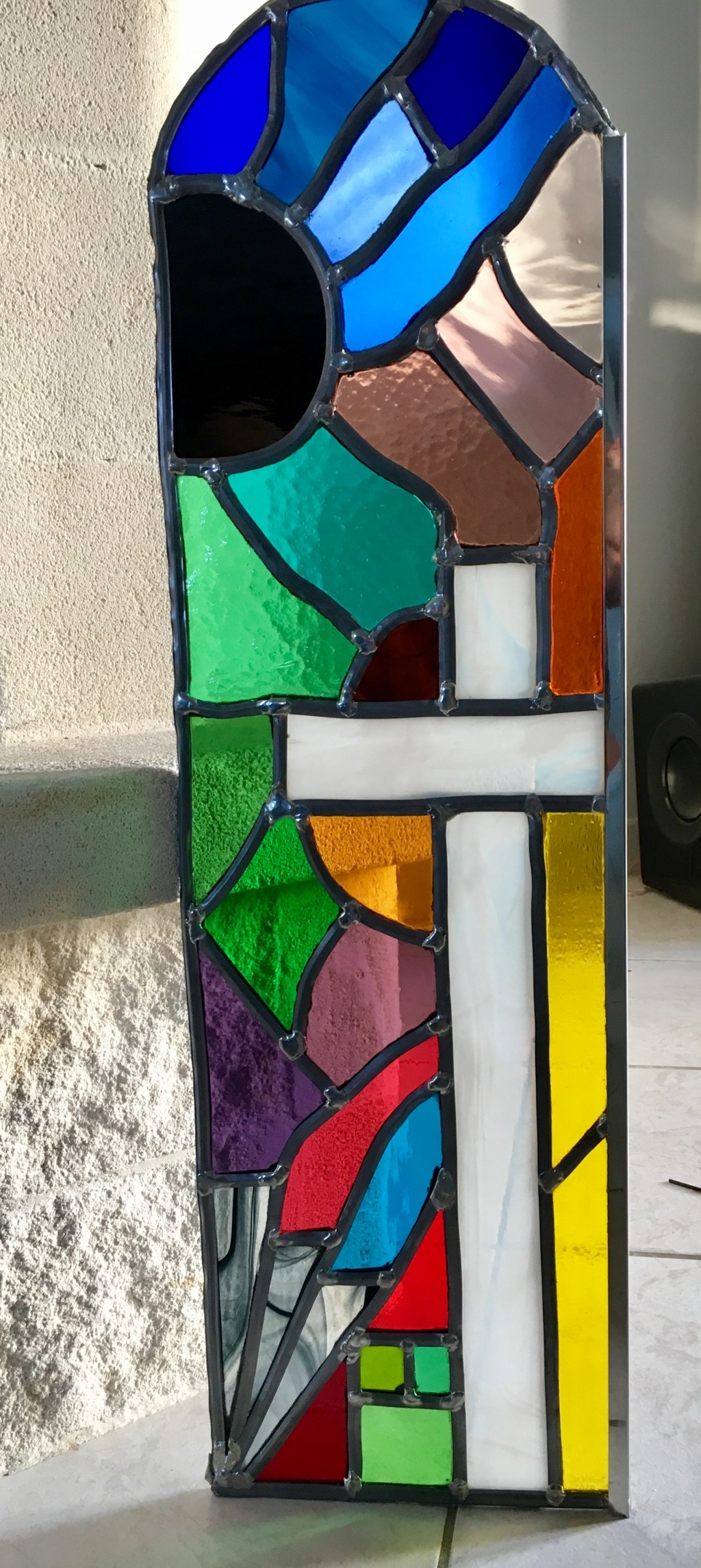 Réalisation d&rsquo;un vitrail pour l’Église Saint Germain de Sacy-le-Grand (Oise) – Passio&nbsp;Christi