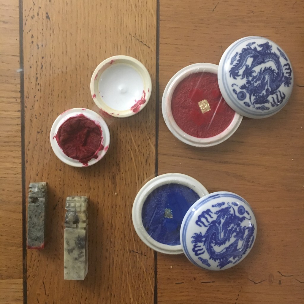 Sceaux & calligraphie&nbsp;japonaise