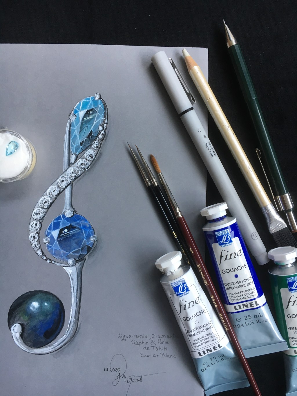 Arts joailliers : le gouaché