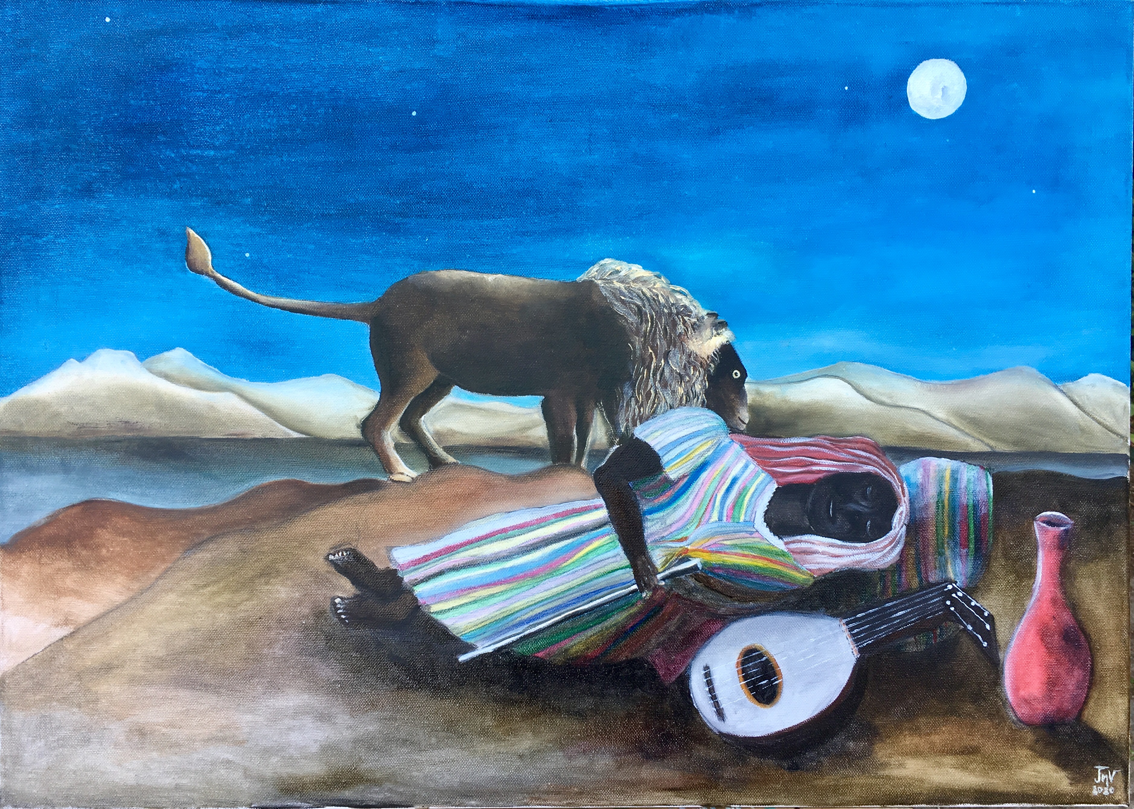 Bohémienne Endormie