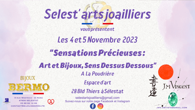 Prochaine exposition : Selest&rsquo;arts joailliers